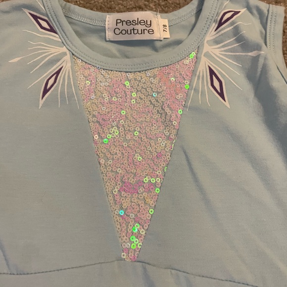 Disney Elsa Blue and Purple Dress - Picture 2 of 3